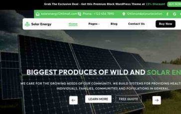 Eco Renewable Energy Pro (screenshot desktop)
