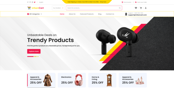 Ecommerce Gadget Store Pro (WP Radiant)