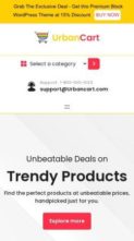 Ecommerce Gadget Store Pro (screenshot mobile)