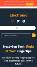 Electronics Retail Shop Pro (screenshot mobile)