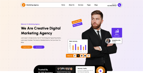 Marketing Firm Pro (WP Radiant)