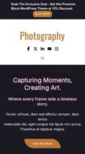 Nature Photography Pro (screenshot mobile)