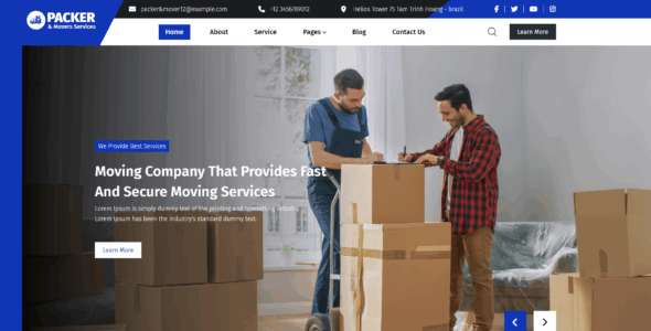 Packers Logistic Pro (WP Radiant)