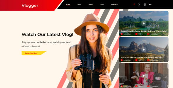 Professional Vlogger Pro (WP Radiant)