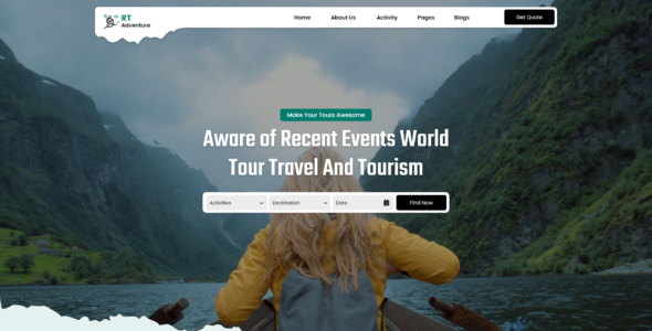 Radiant Adventure Tour Pro (WP Radiant)