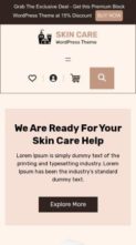 Skincare Product Store Pro (screenshot mobile)
