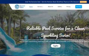 Swimming Pool Service Pro (screenshot desktop)