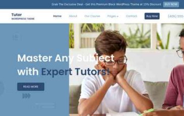 Tutor Elearning Pro (screenshot desktop)