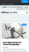Affiliate Eye Pro (screenshot mobile)