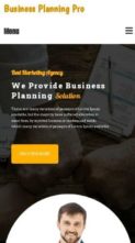 Business Planning Pro (screenshot mobile)