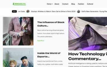 News Axis Pro (screenshot desktop)