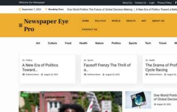 Newspaper Eye Pro (screenshot desktop)