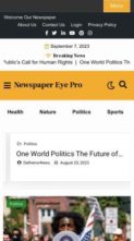 Newspaper Eye Pro (screenshot mobile)