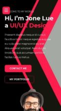 Portfolio Expert Pro (screenshot mobile)