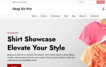 Shop Kit Pro (screenshot desktop)