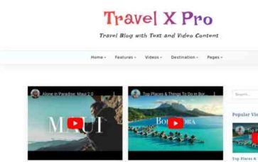 Screenshot Desktop Travel X Pro (screenshot desktop)