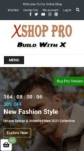 XShop Pro (screenshot mobile)