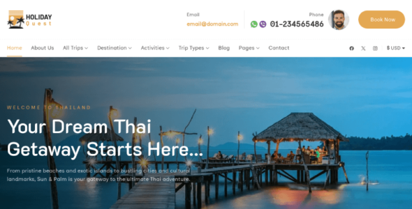 Holiday Quest (WP Travel Engine)