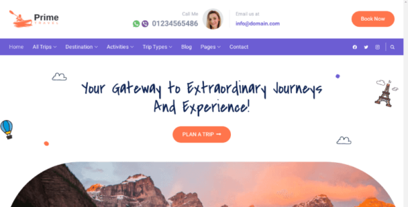 Prime Travel (WP Travel Engine)