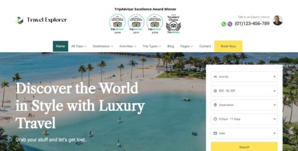 Travel Explorer (WP Travel Engine)