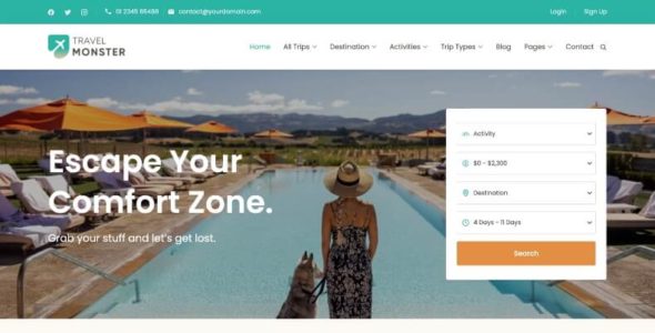 Travel Monster Pro (WP Travel Engine)
