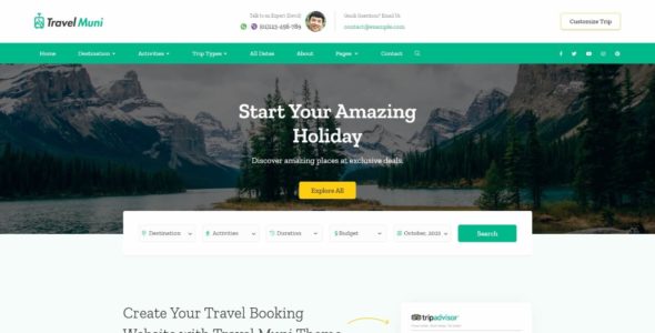 Travel Muni Pro (WP Travel Engine)