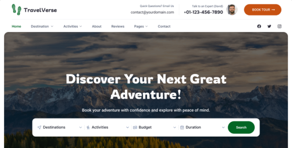 TravelVerse (WP Travel Engine)