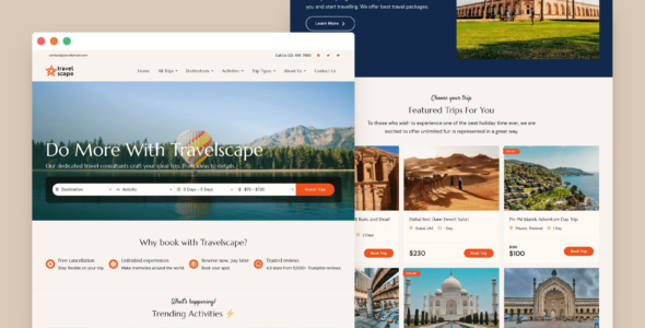 Travelscape (WP Travel Kit)