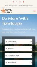 Travelscape (screenshot mobile)