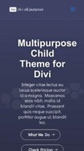 Screenshot Mobile Divi All Purpose (screenshot mobile)