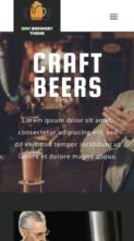 Screenshot Mobile Divi Brewery (screenshot mobile)