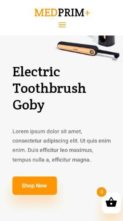 Divi Medical eCommerce (screenshot mobile)