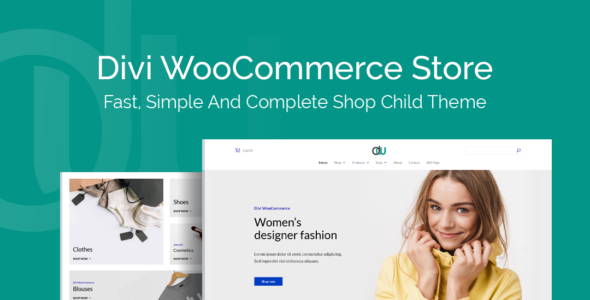 Divi WooCommerce Store (WP Zone)