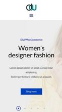 Divi WooCommerce Store (screenshot mobile)