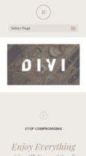 Fashion (Divi Space) (screenshot mobile)