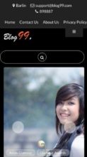 Blog99 Pro (screenshot mobile)