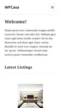 Twenty Fifteen WPCasa (screenshot mobile)