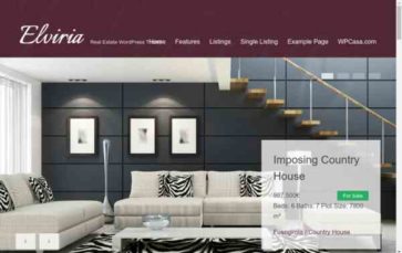 WPCasa Elviria (screenshot desktop)