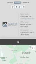 WPCasa Madrid (screenshot mobile)