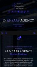 AI and SaaS Agency WDA Pro (screenshot mobile)
