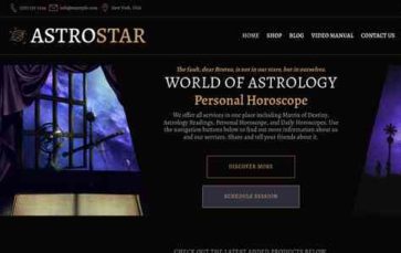 AstroStar Pro (screenshot desktop)