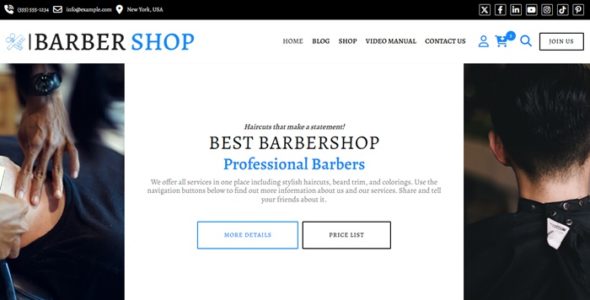 Barbershop Pro (WpDevArt)