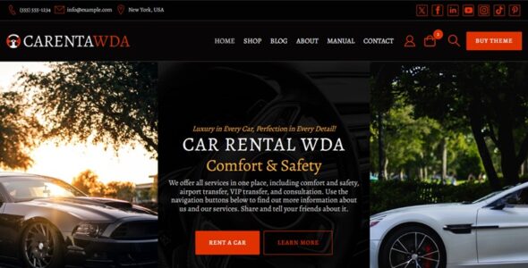 Car Rental WDA Pro (WpDevArt)