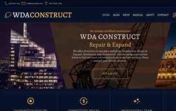 Construction Company WDA Pro (screenshot desktop)