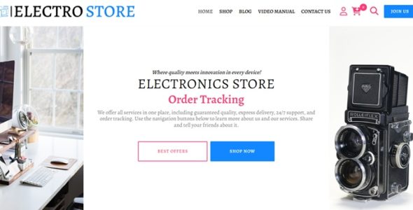 Electronics Store: Electro (WpDevArt)