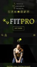 Fitness and Gym WDA Pro (screenshot mobile)