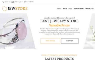 JewStore Pro (screenshot desktop)