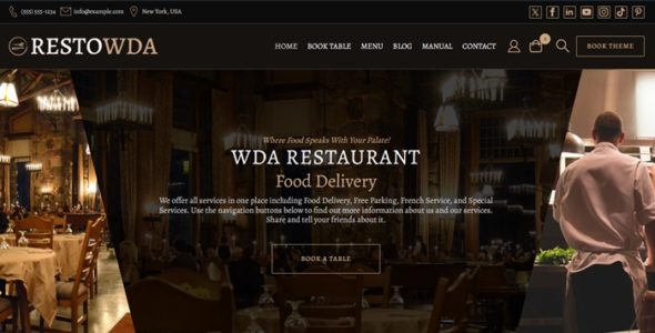 Restaurant WDA Pro (WpDevArt)