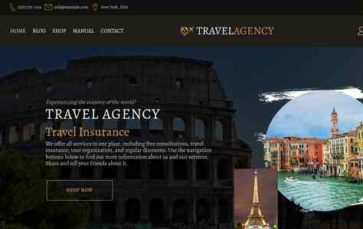 Travel Agency WDA Pro (screenshot desktop)
