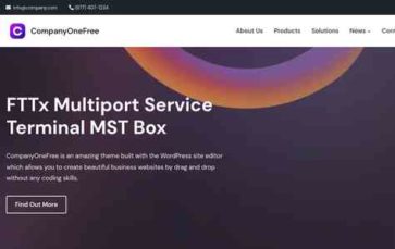 CompanyOneFree (screenshot desktop)
